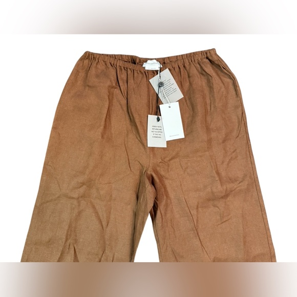NWT Lovers & Friends Asa Easy Linen Pant in Chocolate Pants ONLY Size XS - Picture 8 of 14